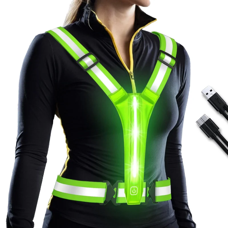 LED Reflective Vest Running Ge - Reflective Vest Cycling recensione e prezzo