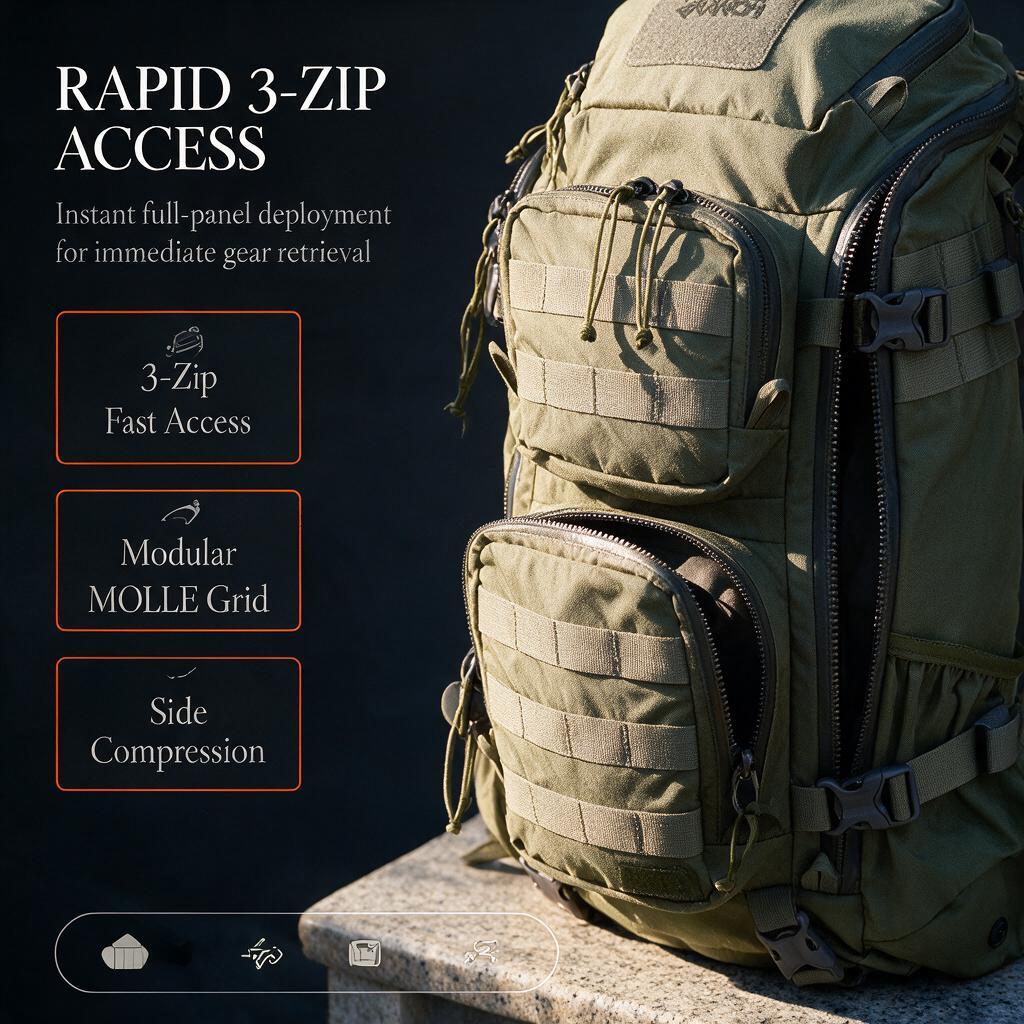 Zaino Tattico Leggero Mystery  - Cycling Commute Backpack recensione e prezzo
